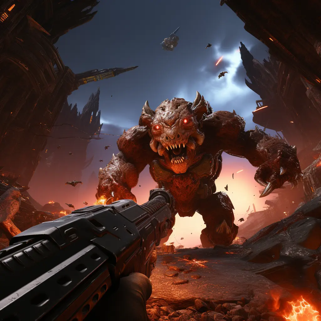 Rising from the Inferno: Exploring “The Art of DOOM: Eternal” by ID Software